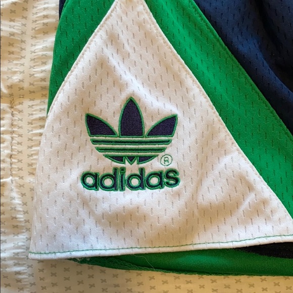 Men's Notre Dame adidas gym shorts - Picture 2 of 5